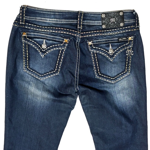 Miss Me Signature Bootcut Flap Pocket Jeans 32 - Picture 6 of 16